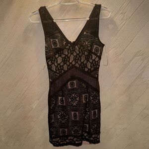 ALT B Lace Mini Dress
